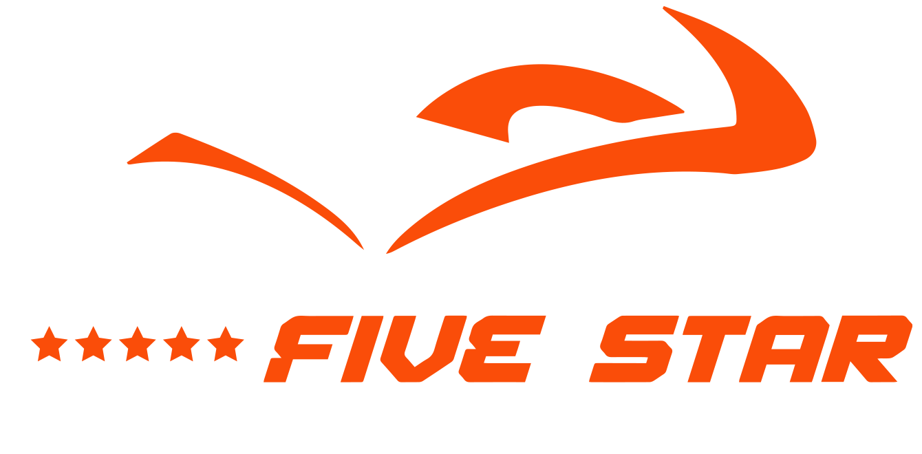 Five Star Motorcycle Movers colour logo image